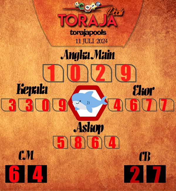 Kode Syair Toraja - juli Pools 