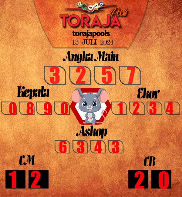 Kode Syair Toraja - juli Pools