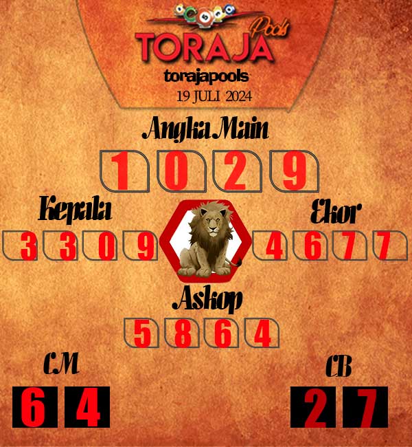 Kode Syair Toraja - juli Pools