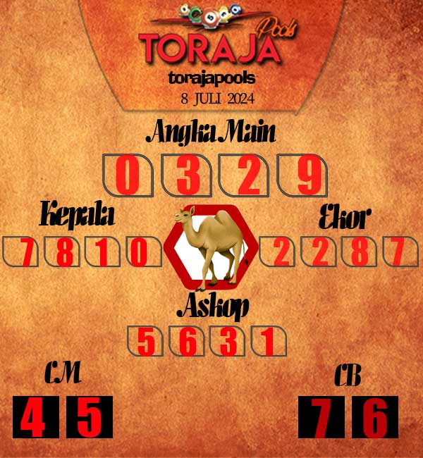 Kode Syair Toraja - juli Pools 