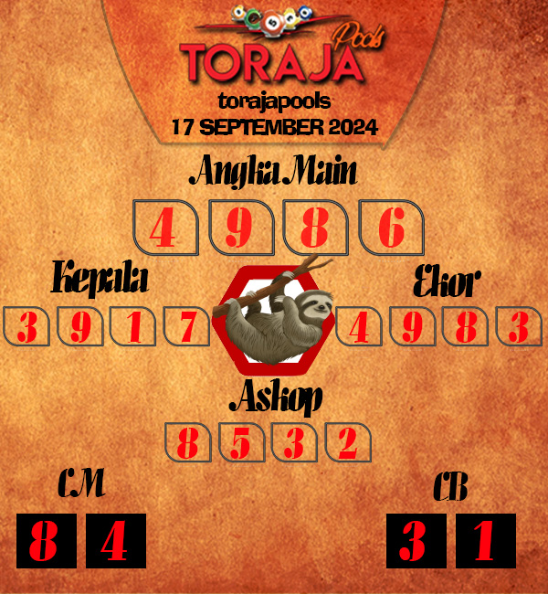 Kode Syair Toraja - September Pools
