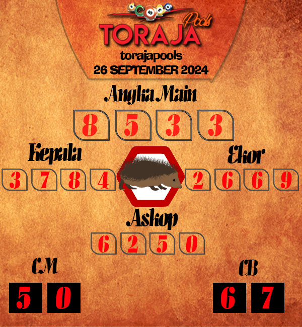 Kode Syair Toraja - September Pools
